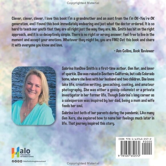 What Does "Fine" Feel Like?  Hardcover Book - BRAND NEW - Picture 2 of 2